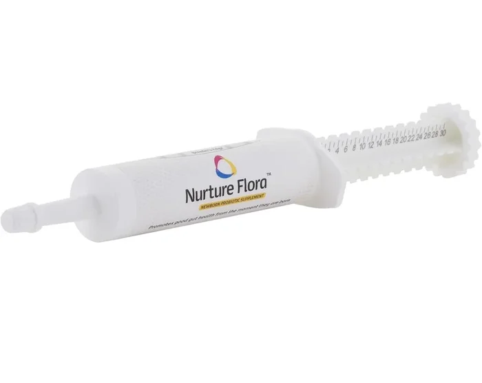 Revival Animal Health Breeder’s Edge Nurture Flora for Puppies & Kittens | Colostrum Supplement for Puppies & Kittens | Protein & Vitamins & Minerals | Easy to Digest | 30ml Easy to Administer
