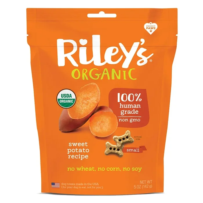 Riley’s Organic Sweet Potato Dog Treats