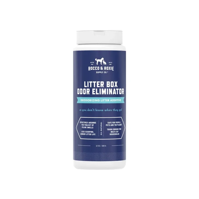 Rocco & Roxie Litter Box Odor Eliminator Litter Additive