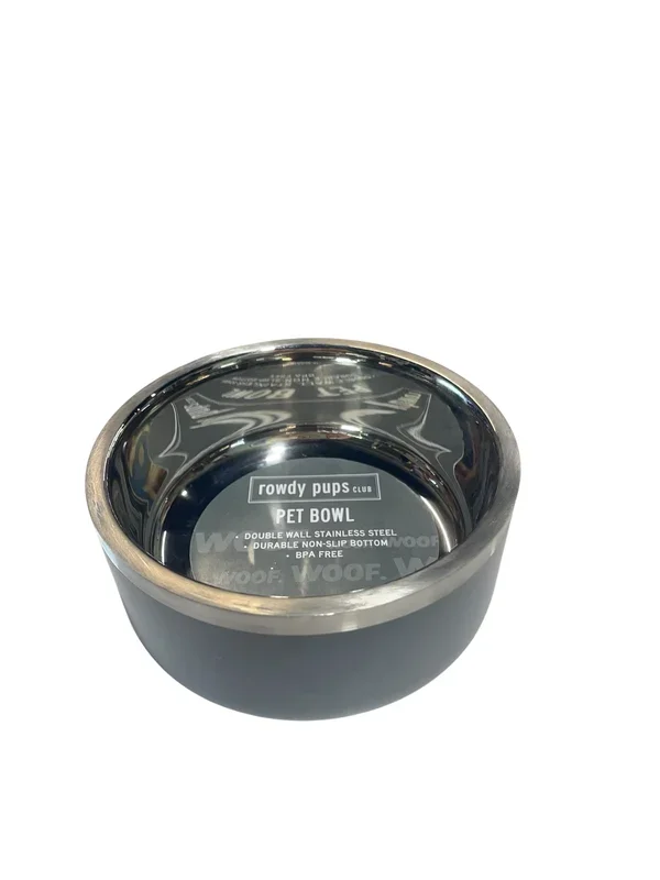 rowdy pup pet bowl 16 oz