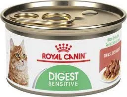 Royal Canin Feline Care Nutrition Digest Sensitive Thin Slices in Gravy Canned Cat Food 5.1 oz