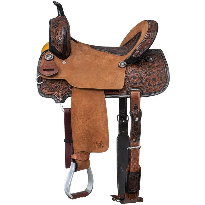 Royal King Dublin Barrel Saddle, 15″