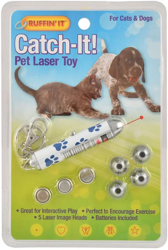 Ruffin’ It Catch-It! 5-way Pet Laser Toy