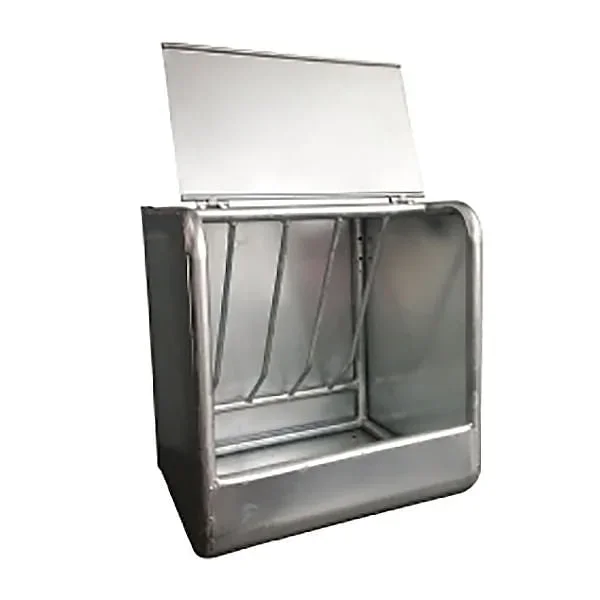 Rugged Ranch Livestock Heavy Duty Combo Feeder with Lid