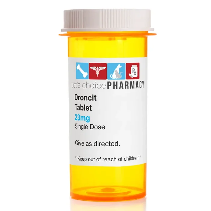 Rx Droncit (praziquantel) Cestocide Tablets for Cats, 23 mg