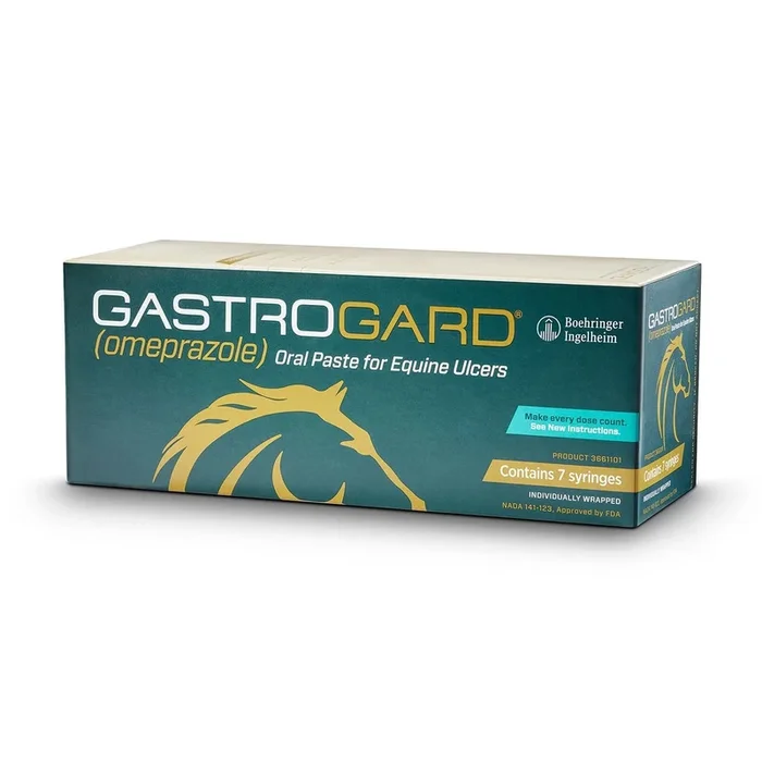 Rx Gastrogard (omeprazole) Oral Paste — Gastric Ulcer Treatment for Horses & Foals