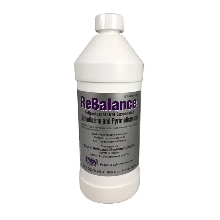 Rx ReBalance (sulfadizine & pyrimethamine) Antiprotozoal Oral Suspension, 1 Quart