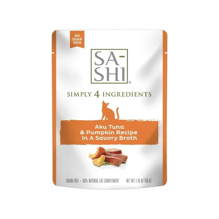 Sa-Shi Aku Tuna & Pumpkin Cat Food Recipe in Savory Broth