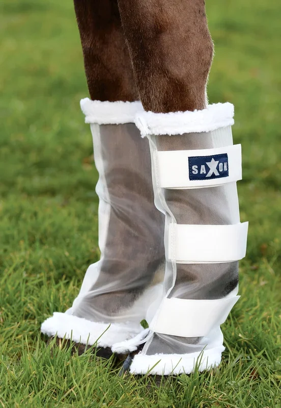 Saxon Leg Wraps Horse Fly Boots, Set of 4