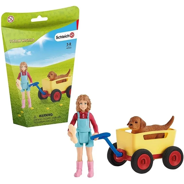 Schleich – Puppy Wagon Ride