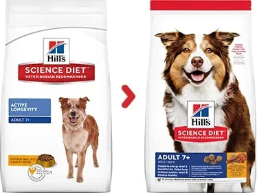 Science Diet Adult 7+ Chicken Recipe Dry Dog Food 5lb