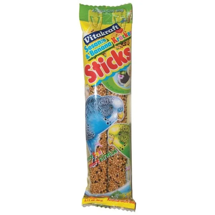 SESAME & BANANA KRACKER STICKS – PARAKEET