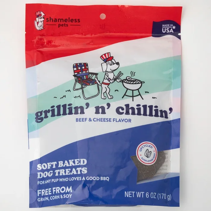 Shameless Pets Summer – Grillin’ N’ Chillin’ – Soft-Baked Dog Treats