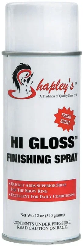 Shapley’s Hi Gloss Finishing Spray, 12 oz
