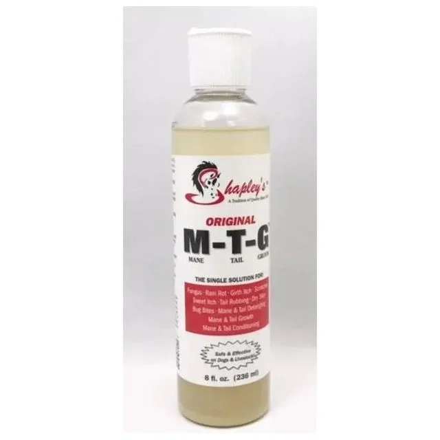 Shapley’s Original M-T-G Mane Tail Horse Groom Solution 8 oz.