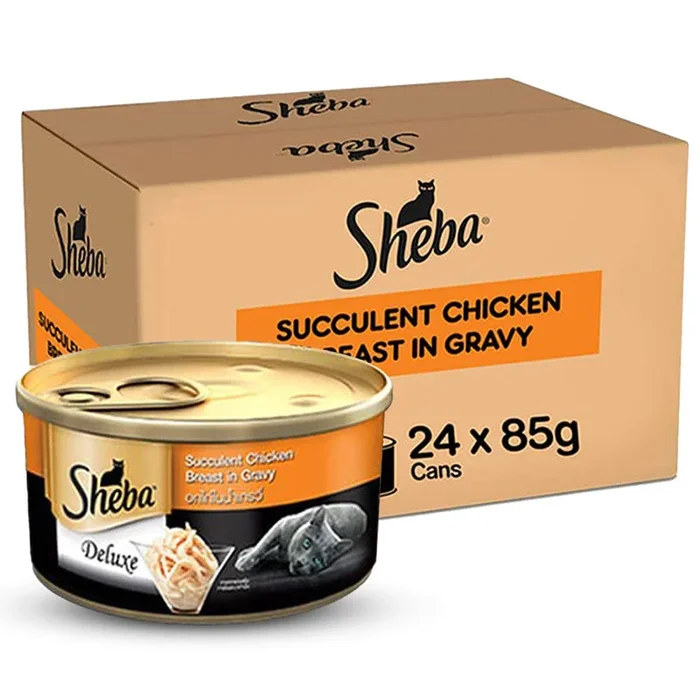 Sheba Complete Nutrition Succulent Chicken Breast In Gravy Cat Wet Food