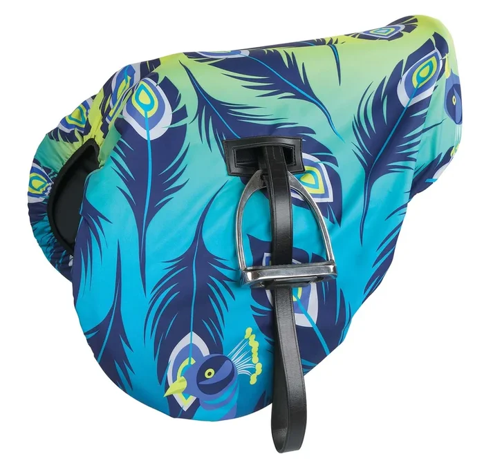 Shires Patterned Waterproof Saddle Cover