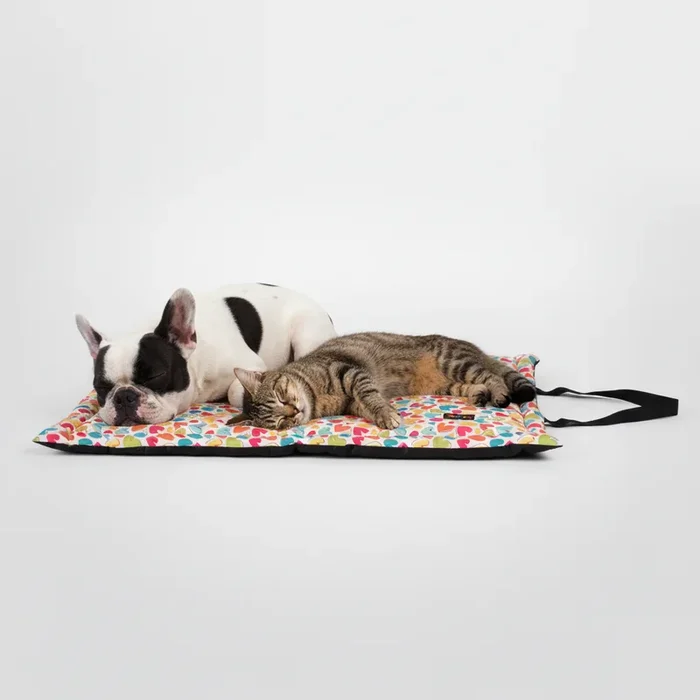 Skatrs Cozy Love Printed Mats for Dogs and Cats