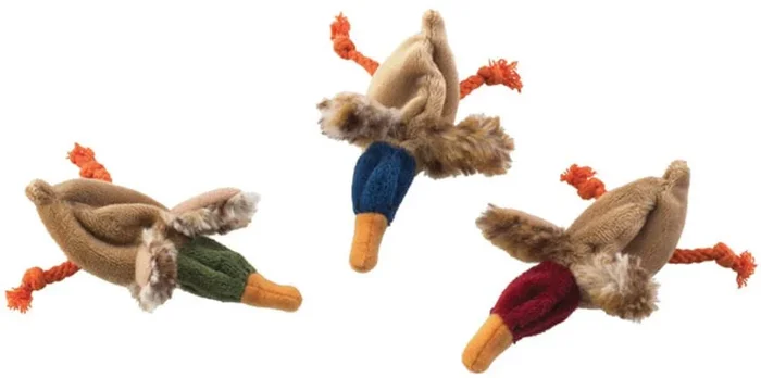 Skinneeez Ducks Cat Toy, 6″