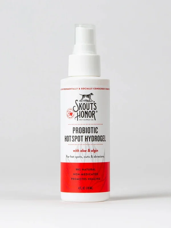 Skout’s Honor Probiotic Hot Spot Hydrogel for Pets, 4-oz