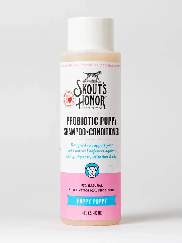 Skout’s Honor Probiotic Shampoo & Conditioner for Puppies