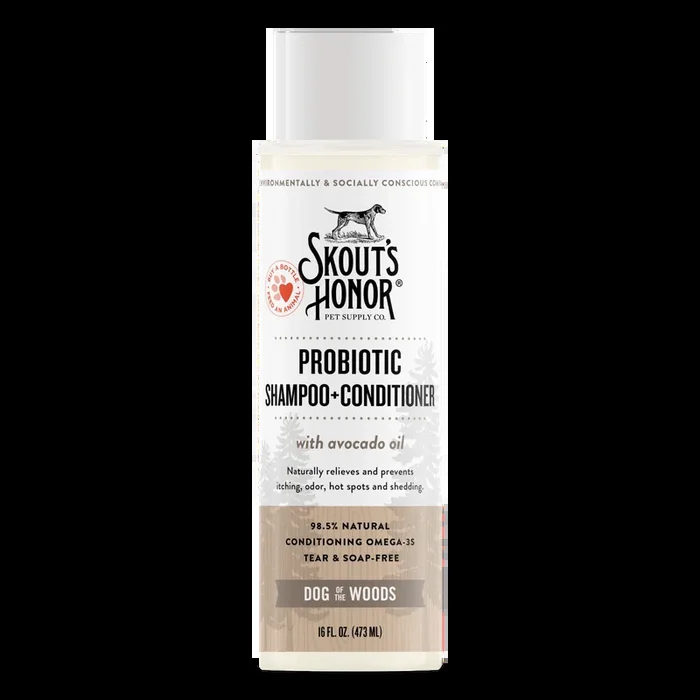 Skout’s Honor Probiotic Shampoo + Conditioner Dog of the Woods For Dogs & Cats