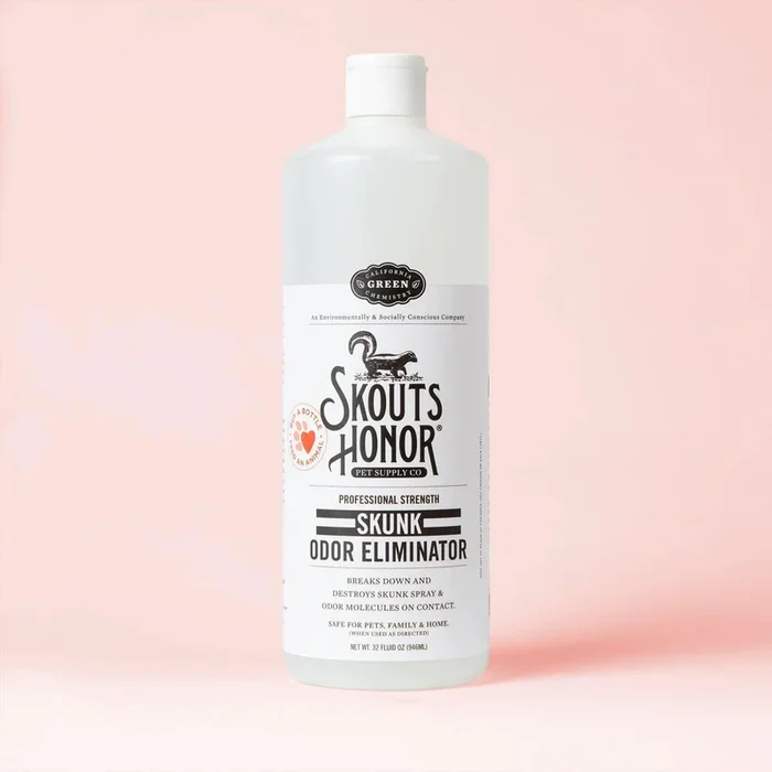 Skout’s Honor Skunk Odor Eliminator 32-oz For Dogs And Cats