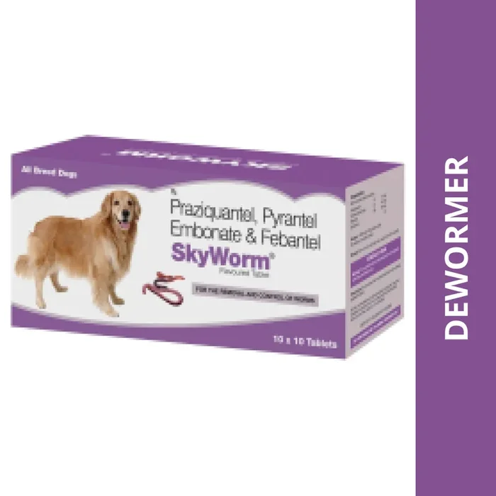 Skyec Skyworm Dog Deworming Tablet