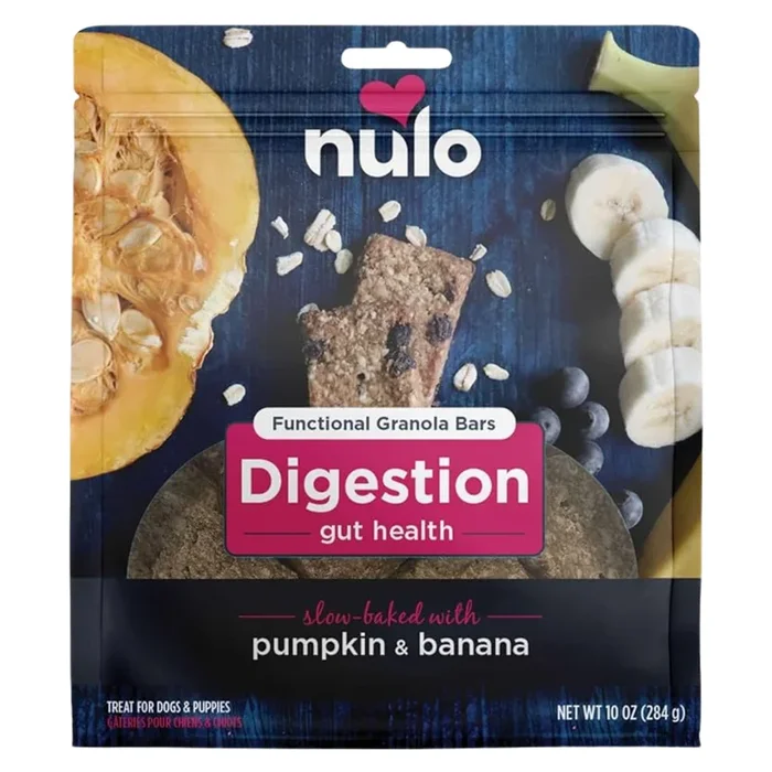 Slow Baked Dog Treat – Functional Granola Bars – Digestion Gut Health