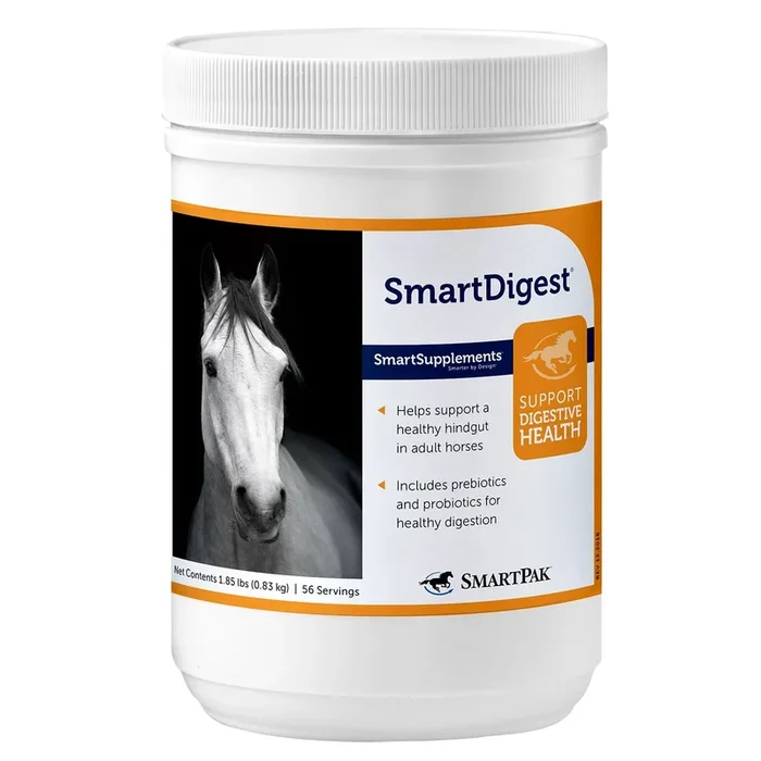 SmartEquine SmartDigest Powder Digestive Supplement for Horses