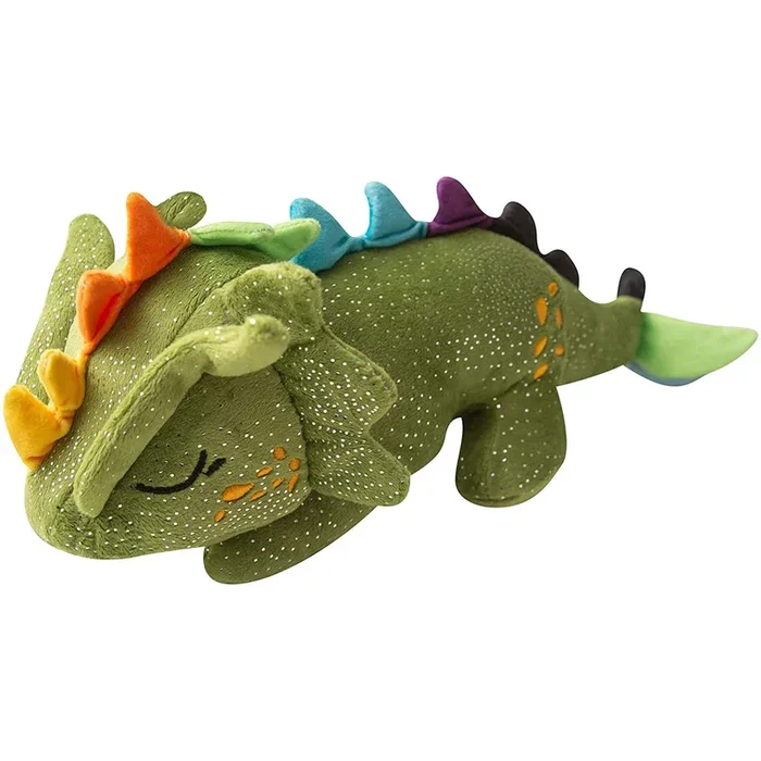 Snugarooz Drowsy the Dragon Green Dog Toy 14″