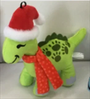 Snugarooz Holiday Bronto With Santa Hat