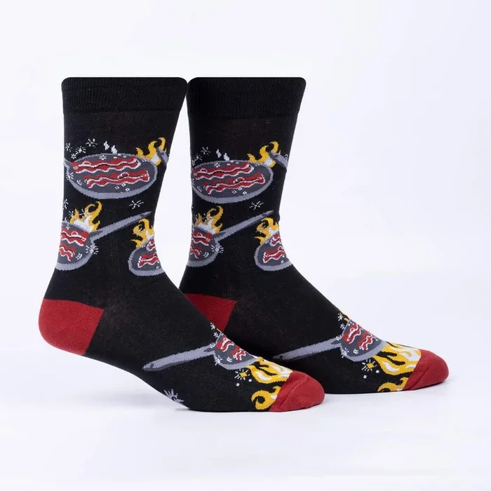 Sock It To Me – Men’s You’re Bacon Me Hungry Crew
