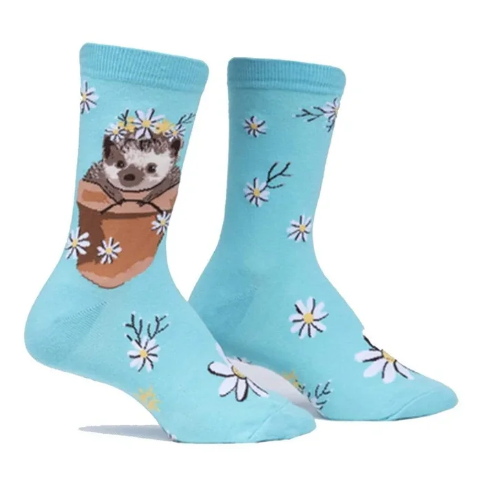 Sock It To Me – My Dear Hedgehog Women’s Crew Socks