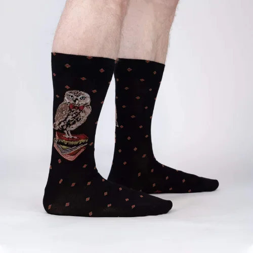 Sock It To Me – Reading Is A Hoot Crew Socks