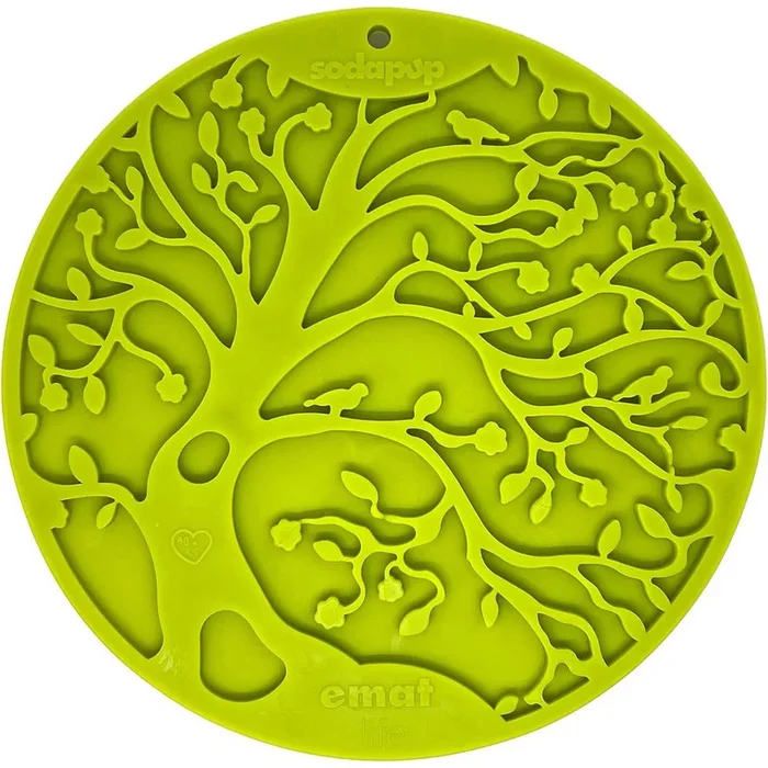 SodaPup eMat Tree Of Life Lick Mat with Suction Cups