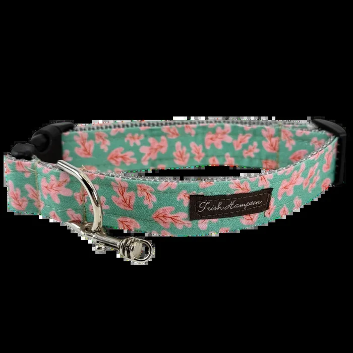 Soft Falling Leaves Dog Collar – 1109