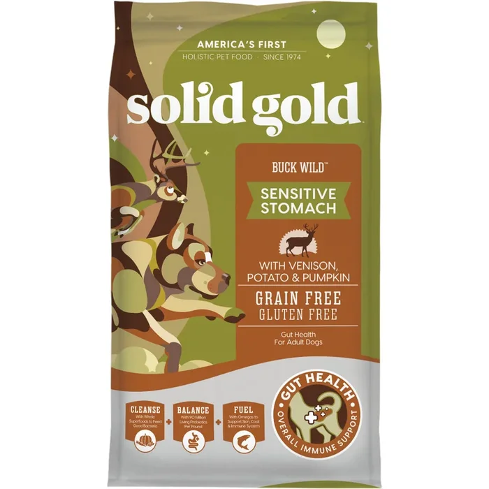 Solid Gold Buck Wild Adult Venison, Potato, & Pumpkin Recipe Dry Dog Food