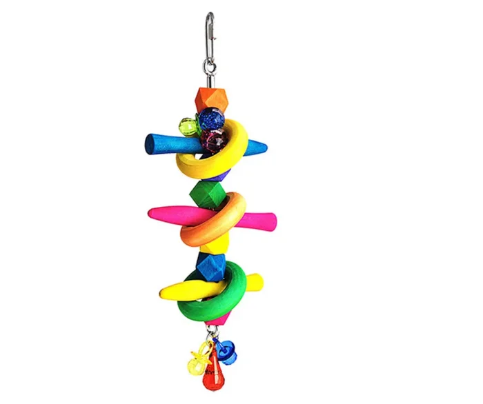 South Rings Bird Toy for Medium & Large Birds By Scooter Z’s