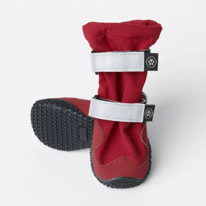 Spark Paws Flex Shell Water-Resistant Dog Boots – Red