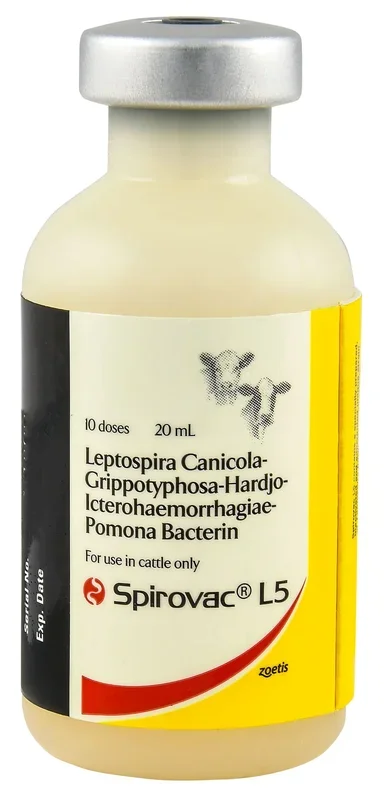 Spirovac L5 Cattle Vaccine, 50 Dose