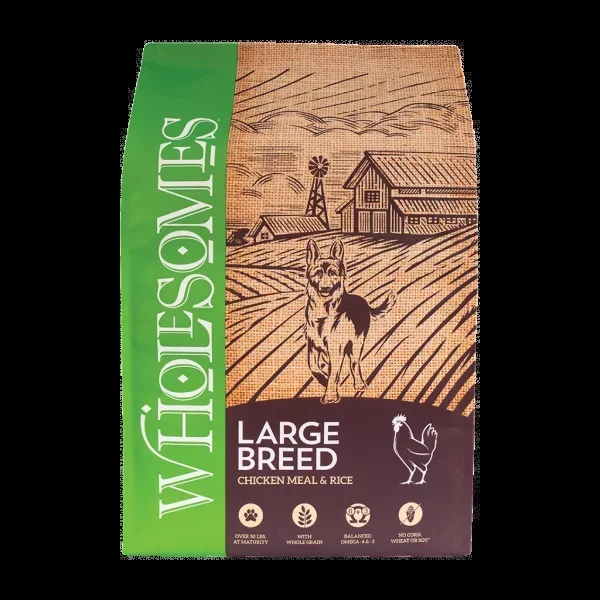 SPORTMiX Wholesomes Large Breed Chicken Meal & Rice Recipe Dry Dog Food