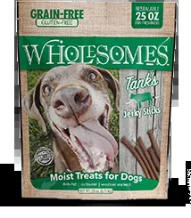 SPORTMiX Wholesomes Tank’s Jerky Sticks Moist Dog Treats