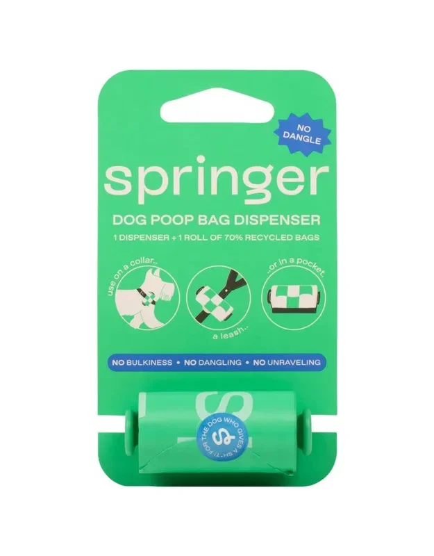 SPRINGER Poop Bag Dispenser + Roll