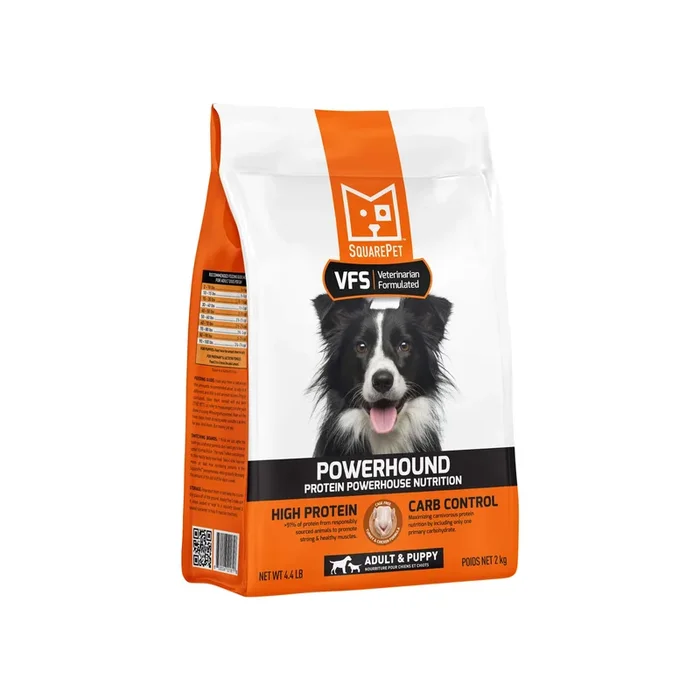 Square Pet VFS Powerhound Protein Powerhouse Nutrition Dry Dog Food