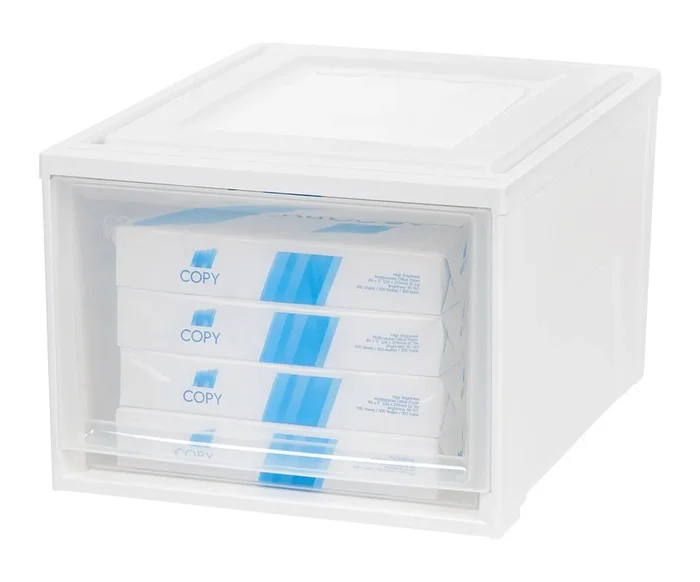 Stacking Storage with Drawer – 43.4 QT