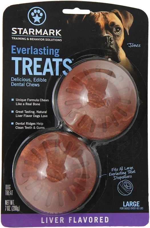 Starmark Everlasting Treats Liver Flavor Dog Dental Treats