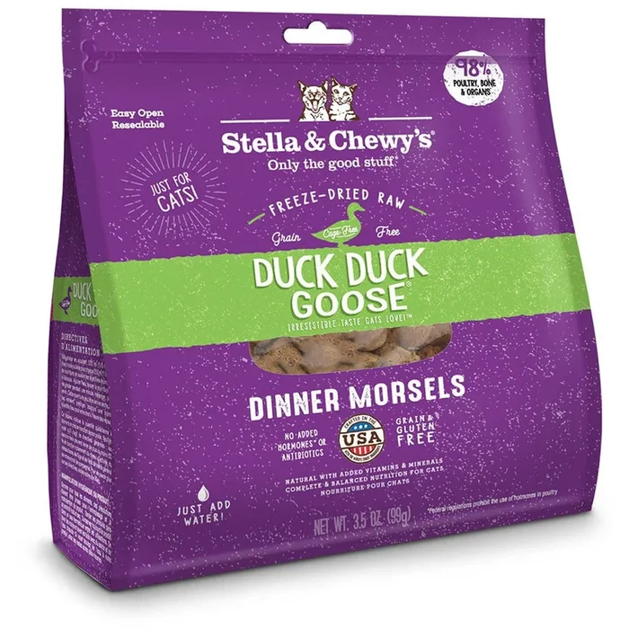 Stella & Chewy’s – Dinner Morsels for Cats, Duck, Duck, Goose