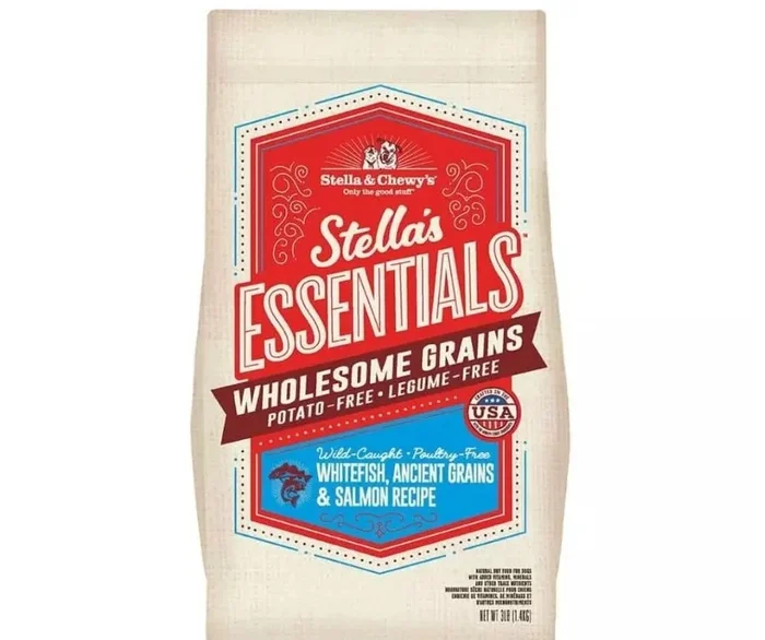 Stella & Chewy’s – Wild-Caught Whitefish, Ancient Grains & Salmon Recipe Dry Dog Food