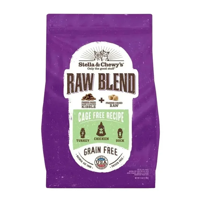 Stella & Chewy’s Cat Raw Blend Poultry Cage Free Recipe